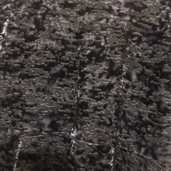 Velvet Peplum Top - Picture 3 of 3